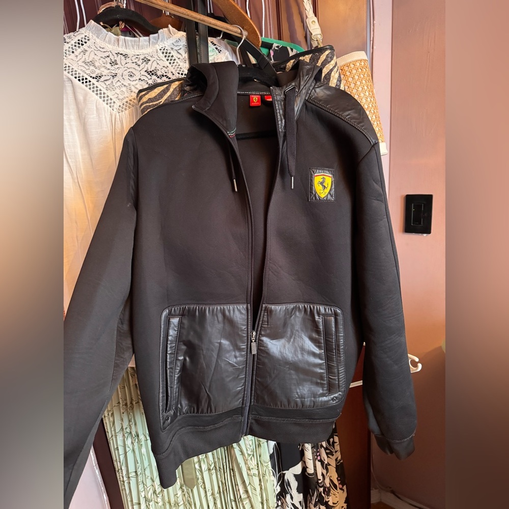 Puma/Ferrari zip up hoodie